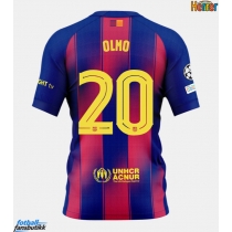 Barcelona Dani Olmo #20 Hjemmedrakt 2025-26 Kortermet